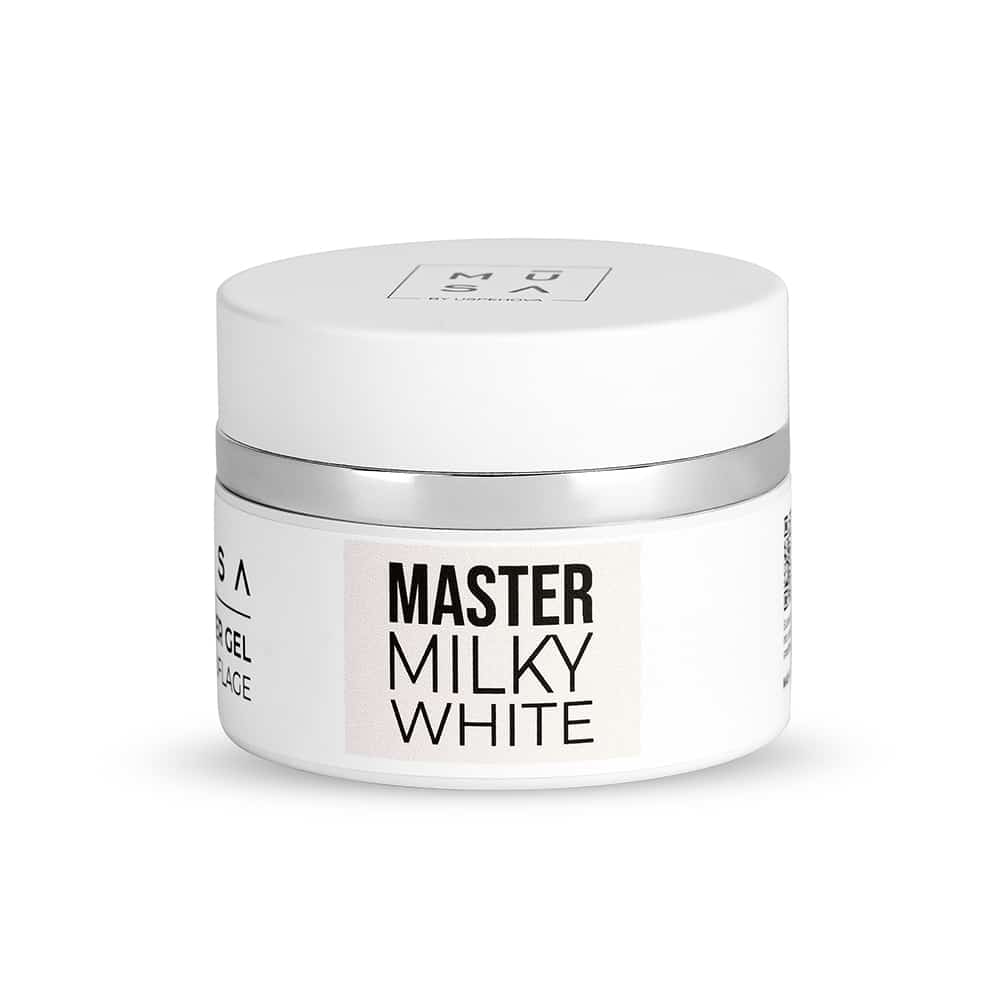 gel builder master milky white