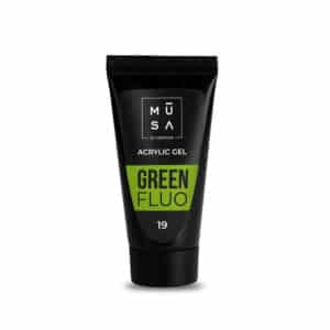 Acrylic gel Green Fluo 19 35ml