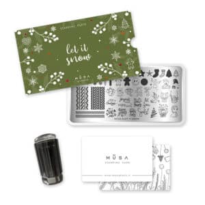 kit Stamping Let It Snow