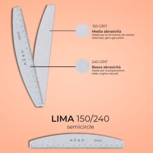 Lima 150/240 Righello - 20pz