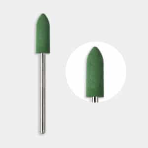 Punta in Silicone Verde - Grana Sottile
