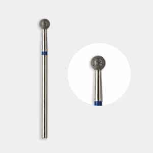 Punta per fresa a sfera con Diametro 40 Anello Blu