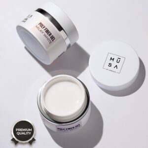 Gel builder poly fiber MILK - 15ML