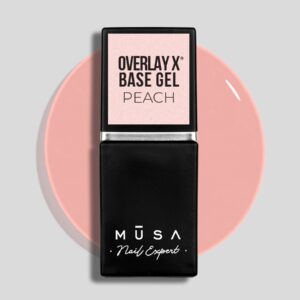 overlay x ® base gel peach