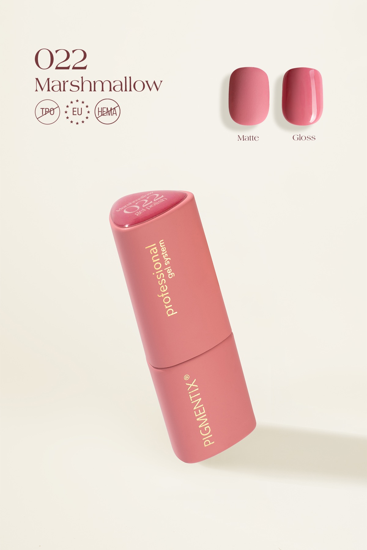 pigmentix® gel polish - marshmallow 022