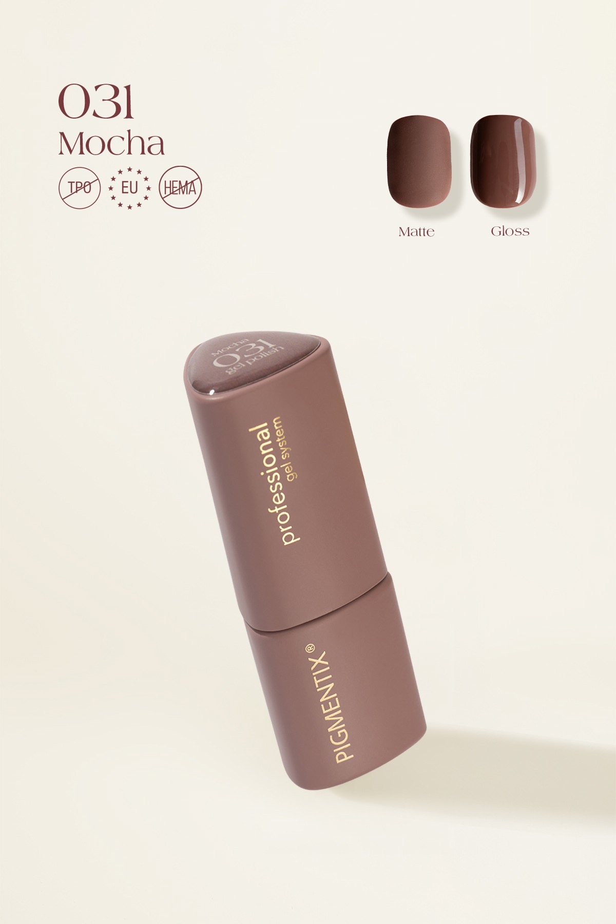 pigmentix® gel polish - mocha 031