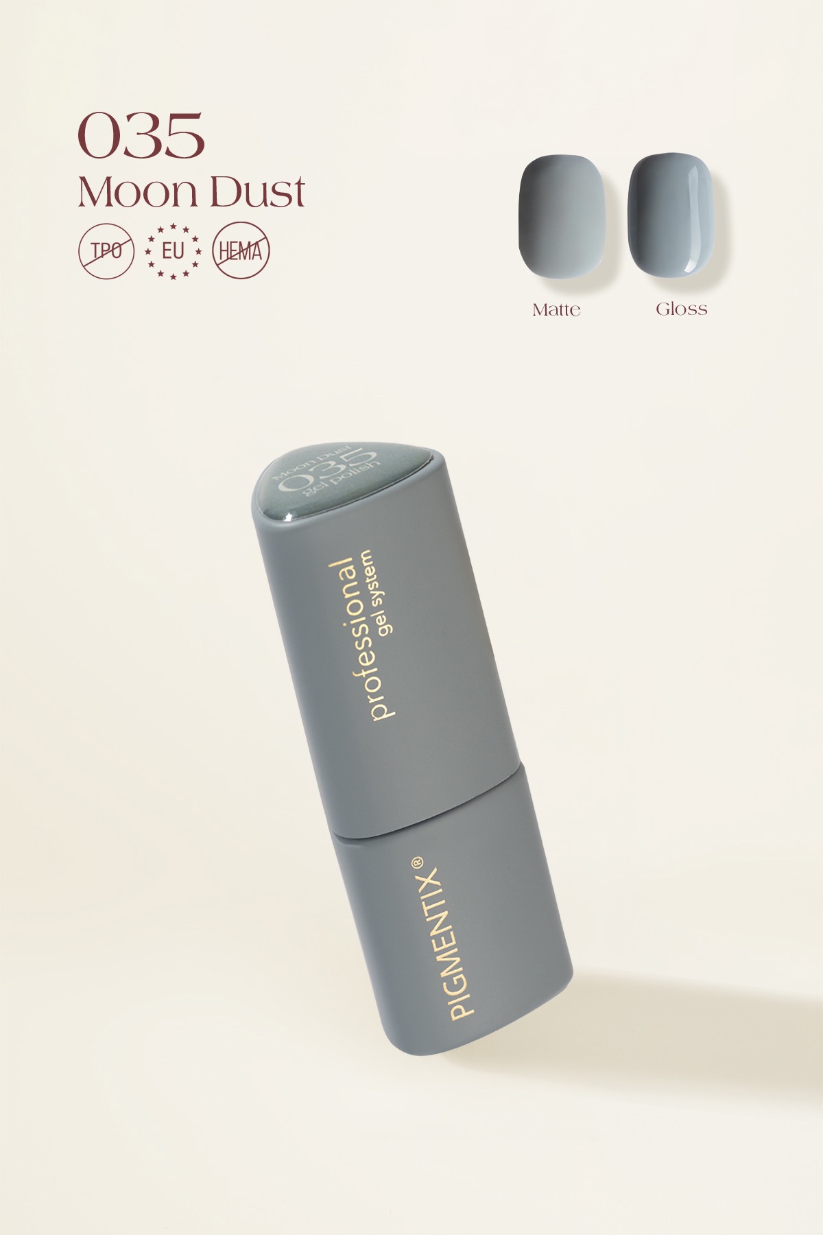 pigmentix® gel polish - moon dust 035