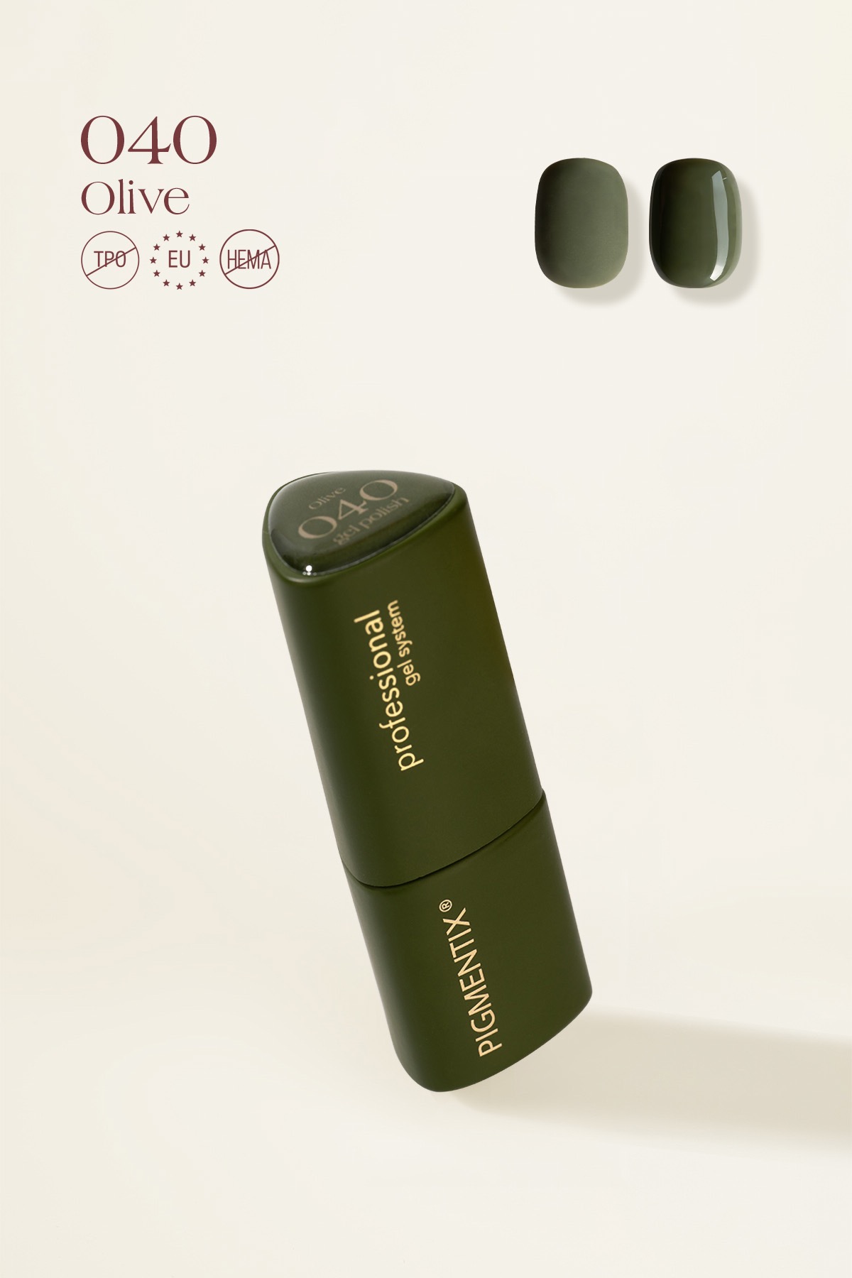 pigmentix® gel polish - olive 040